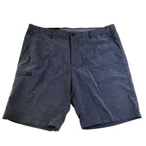 Greg Norman Shorts Cargo Blue NWT Size 38 Performance Fabric